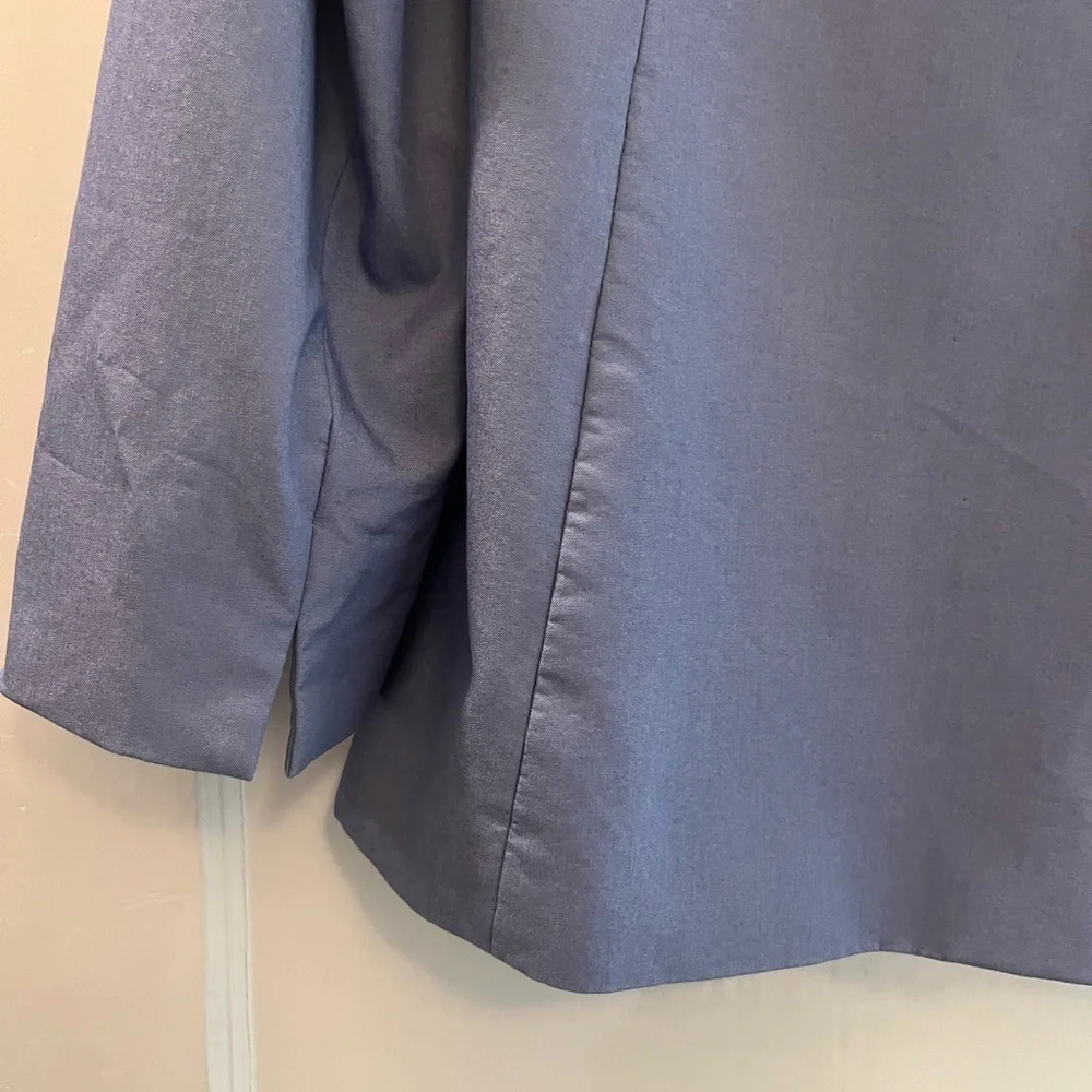 Antonio Melani Women's Light Blue Single Button Blazer Size 10 - Picture 6 of 7